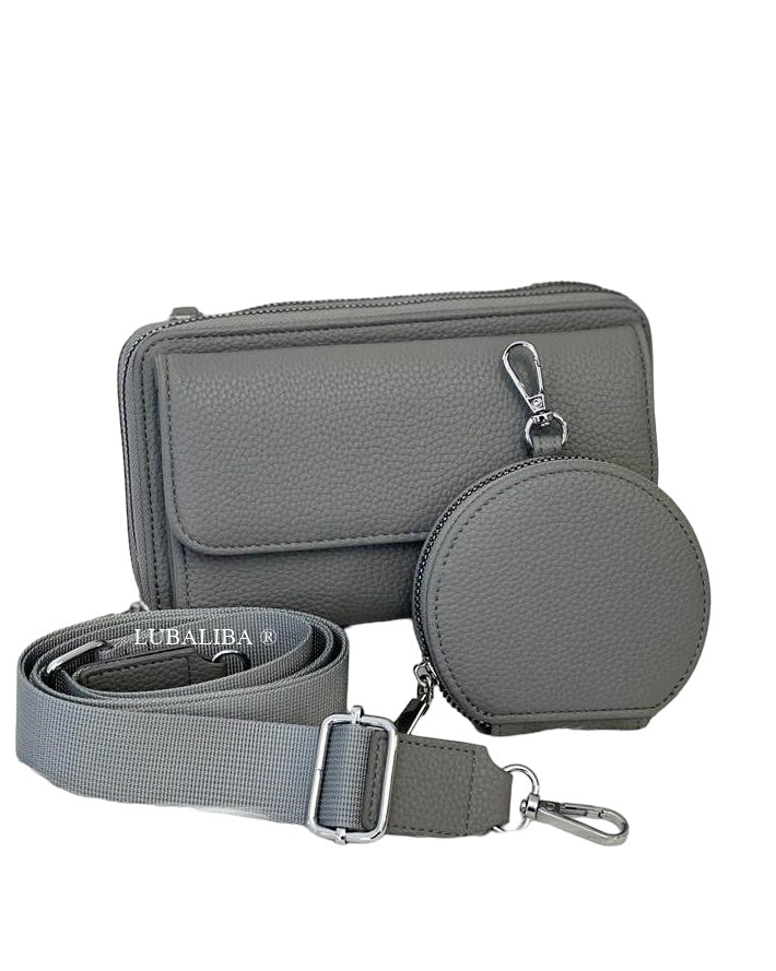 PERMA- SERIES Stylische Handytasche Portemonnaie 3 in 1 Umhängetasche in 19 Farben